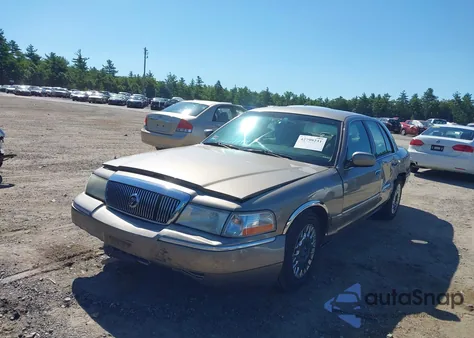 2003 Mercury Grand Marquis Gs из США, поврежденный, VIN 2MEFM74W83X657610
